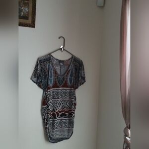 Dots Blouse Women Large Multicolor Top Bohemian Versatile Office Academia Casual